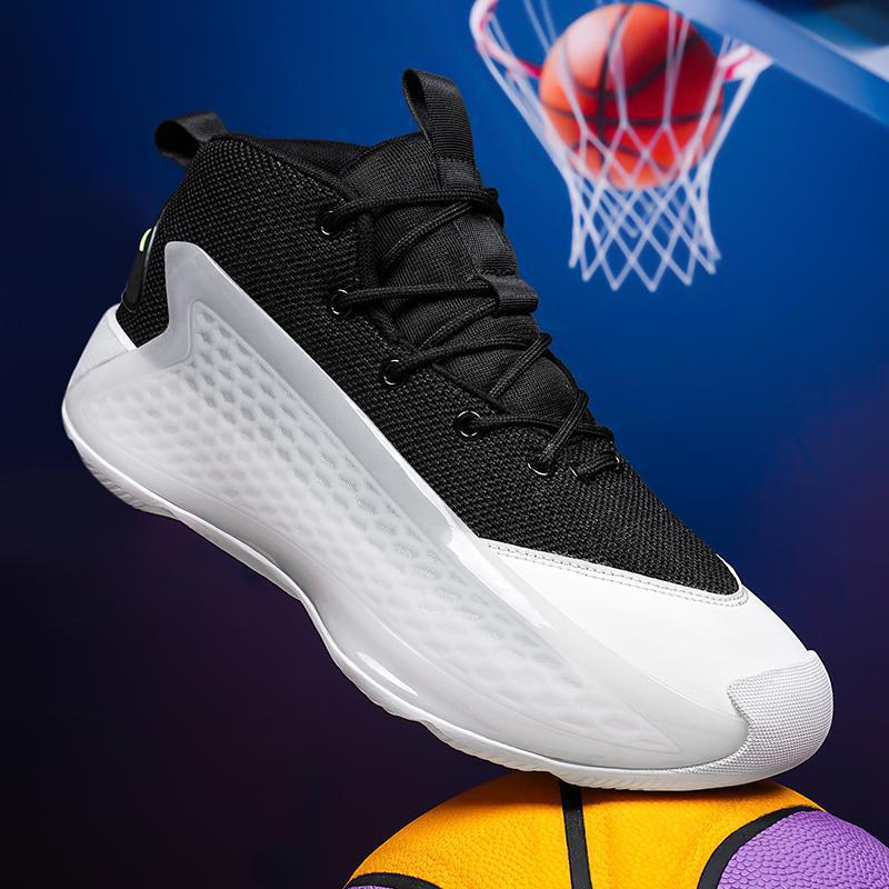 Popcorn + Tpu Bottom 2025 New Basketball Shoes Men's Youth Running Shoes Cement Practical Sneakers Women