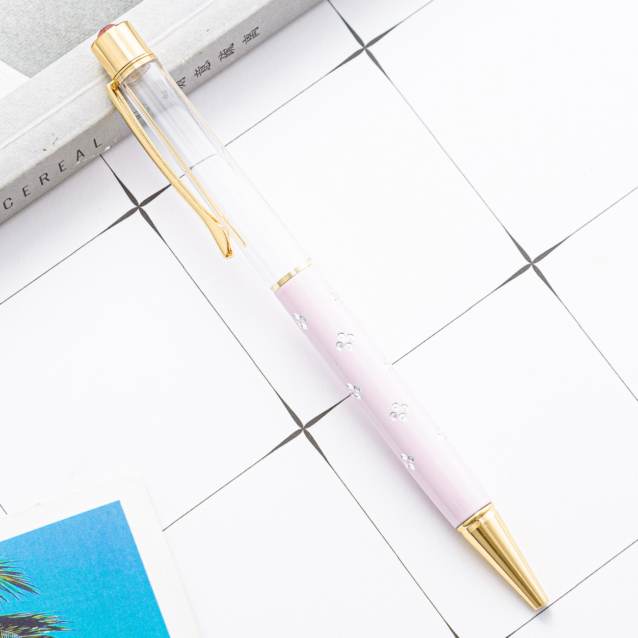 Picture of Empty Rod ballpoint pen spot wholesale gift metal advertising pen diy depiction empty pipe pen advertising pen printing logo
