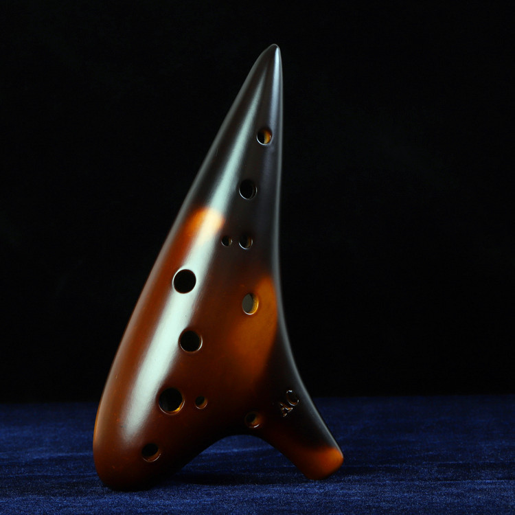 New smoked upper knee 12-hole Tao Di teaching beginner Tao Di 12-hole professional manufacturer wholesale