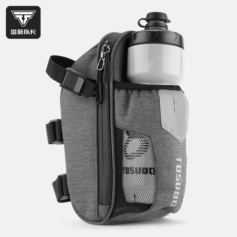 Captain Tas Bicycle Tail Bag Road Bike Mountain Kettle Tail Bag Large Capacity Cycling Bag Cycling Storage Accessories