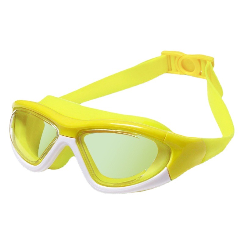 New Swimming Goggles for Boys and Girls, Waterproof and Anti-Fog, High-Definition Small-Frame Diving Goggles, Professional Equipment Wholesale