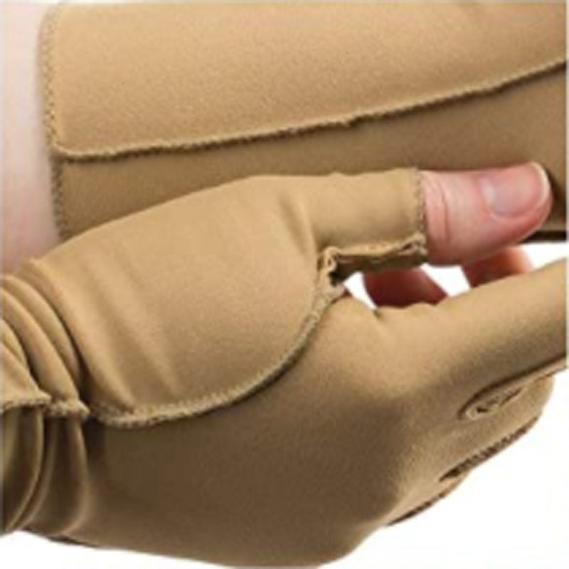 Picture of Spot Cross-Border Amazon Nylon Half-Finger Full-Finger Gloves Pressure Care Hand Joint Care Gloves