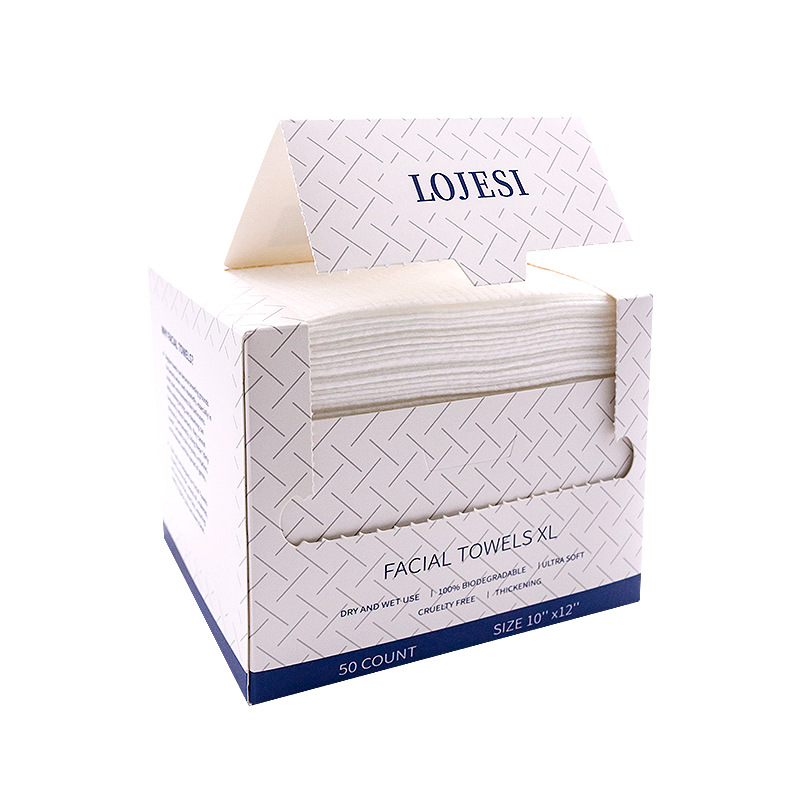 Picture of Amazon Cross-border Boxed Face Wash Disposable Face Wash Towel Cleaning Cotton Soft Towel Thickened Soft Towel Face Wash Towel