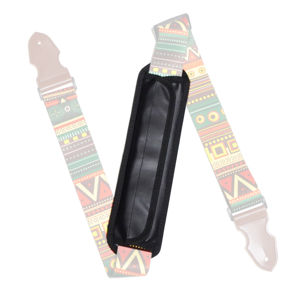 Picture of Guitar Strap Shoulder Pad Strap Strap Backpack Shoulder Pad Oxford Fabric Leather Optional Widened Thickened