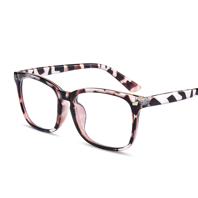 Picture of Jite 5010 Flat Simple Square Glasses Frame Full Frame Glasses Rivet Anti-Blue Light Glasses