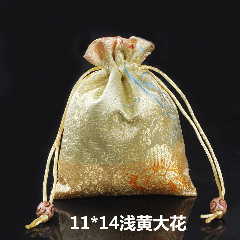 Picture of Osmanthus sachet sachet pendant antique Chinese brocade high-grade sachet empty bag bag bag wholesale 11*14