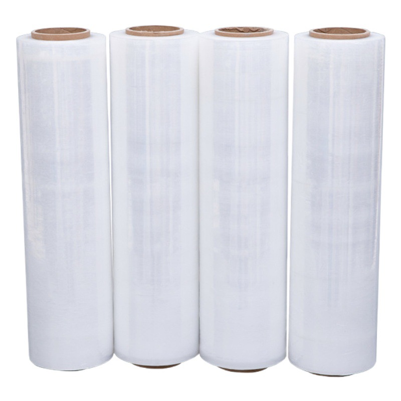 PE winding film 50CM stretch film packaging film industrial film grafting film whole box wholesale manufacturers customized commercial