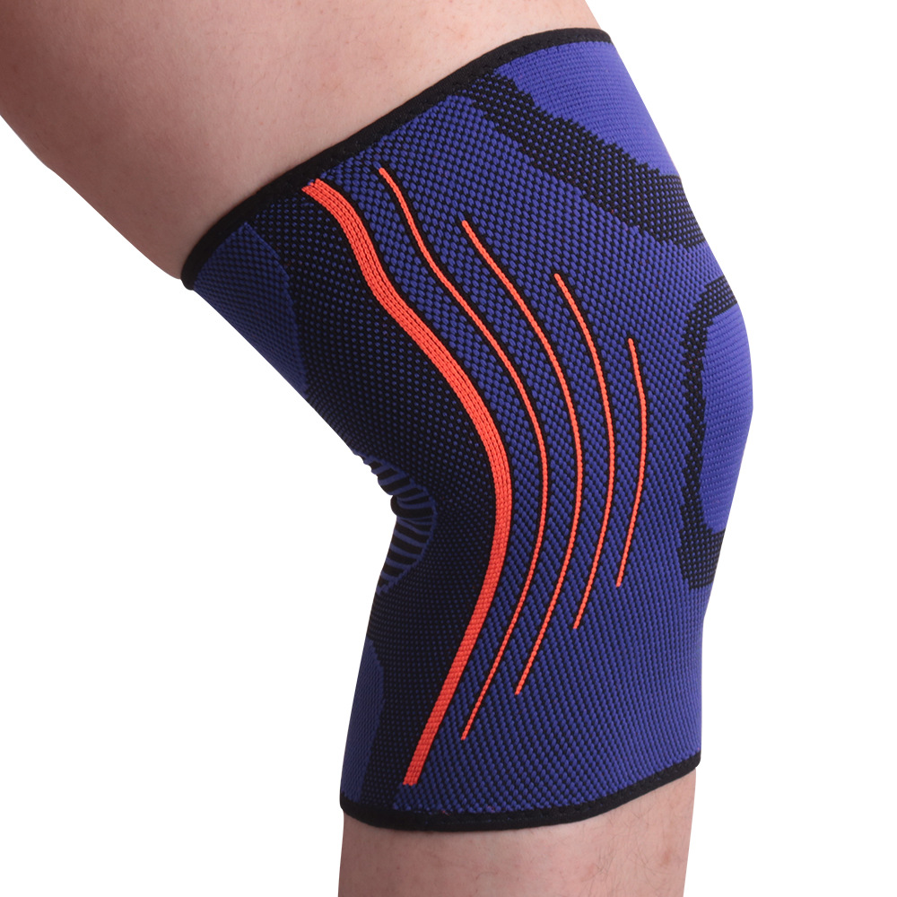 Picture of Sports elastic knee pads outdoor hiking mountaineering non-slip protective gear sports spring and summer breathable sports protective gear