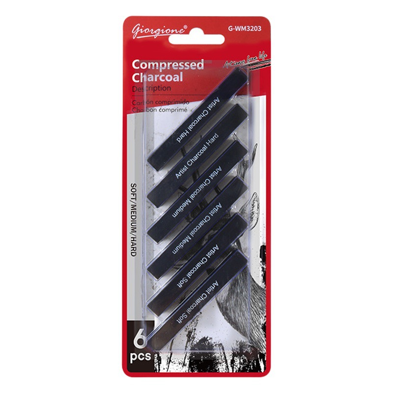 Giorgione Rectangular Sketch Carbon Stick Compressed Carbon Stick Drawing Carbon Pen Artist Painting Carbon Fine Stick Carbon Stick