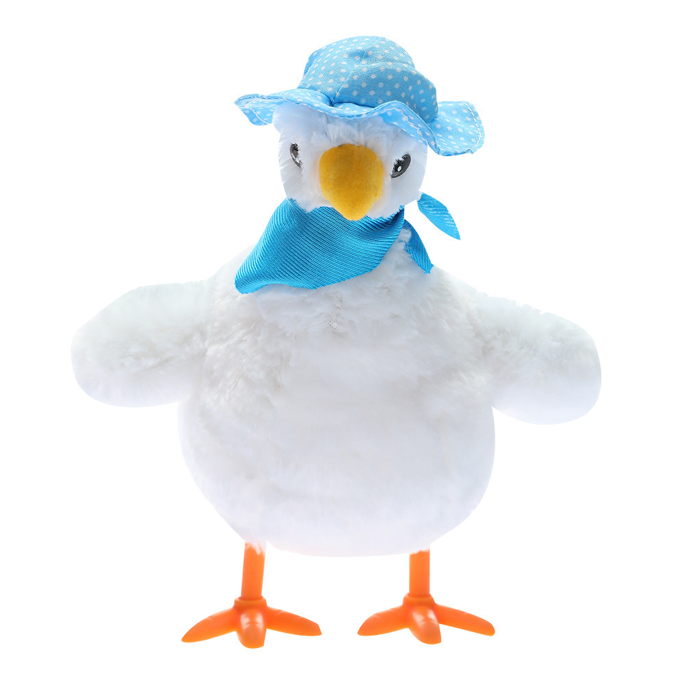 Picture of New laying hen doll decompression toy laying hen electric toy funny sand carving singing can be sent on behalf