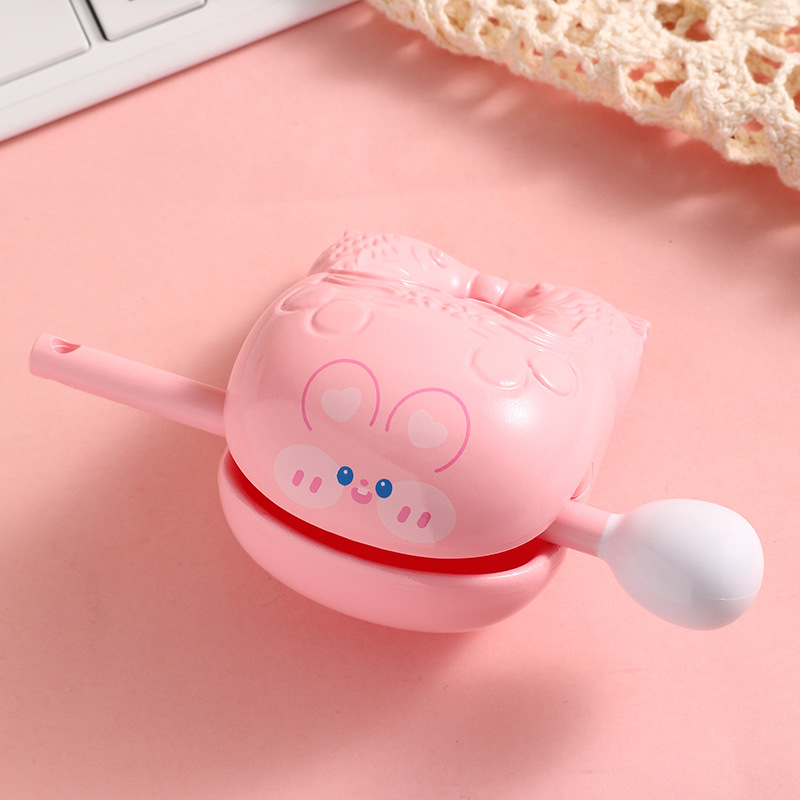 Picture of Creative Merit Small Wooden Fish Knocking Music Ornaments Office Workers Office Knocking Musical Instruments Healing Small Gifts Wholesale