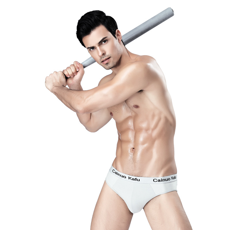 Picture of Men's Bag Large Size Milk Silk Briefs Bulk Breathable Sexy Men's Underwear Comfortable Shorts Head Stall