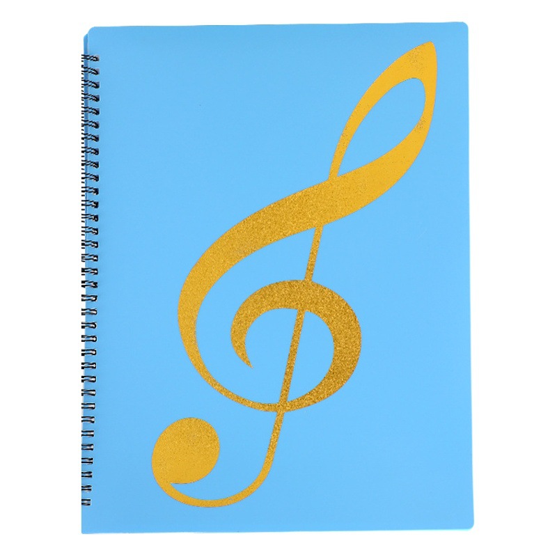A4 Music Score Clip Loose-Leaf Custom Logo Piano Score Clip Can Change the Score A4 Music Score Clip Fixed Information Book Folder