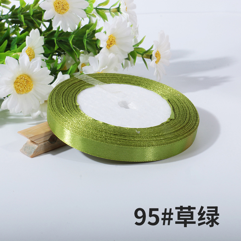 Picture of 0.6cm wide floral ribbon packaging ribbon home textile decorative jacquard Ribbon Baking ribbon polyester ribbon wholesale