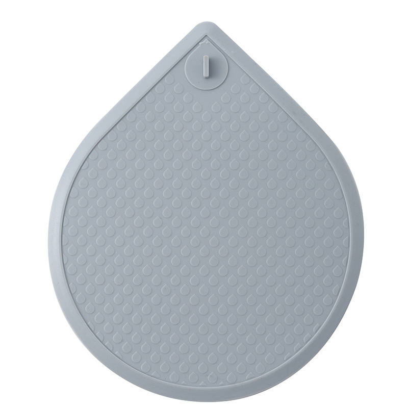 Picture of Sink anti-clogging silicone floor drain cover bathroom drain hair anti-clogging filter sewer filter