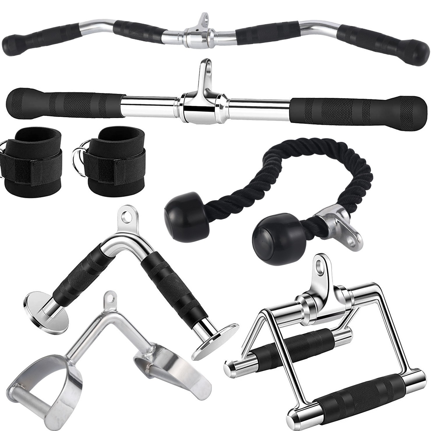 Triceps muscle rope pull rope lower pressure training triceps pull rope big flying bird gym fitness equipment accessories