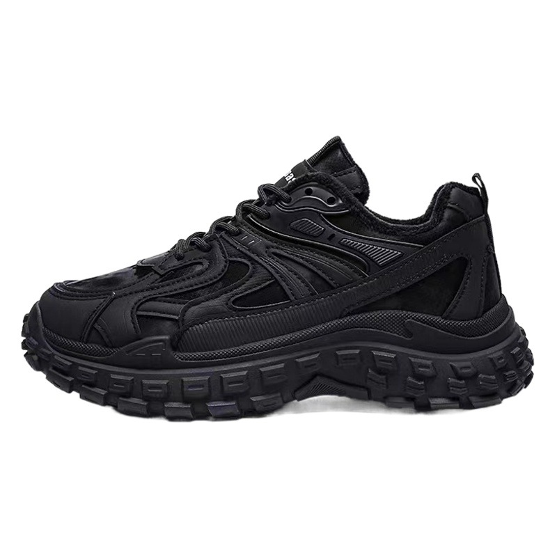Men's Shoes Spring Flat New Trendy Shoes Versatile Casual Sports Dad Shoes Men's Youth Mesh Breathable Running Shoes