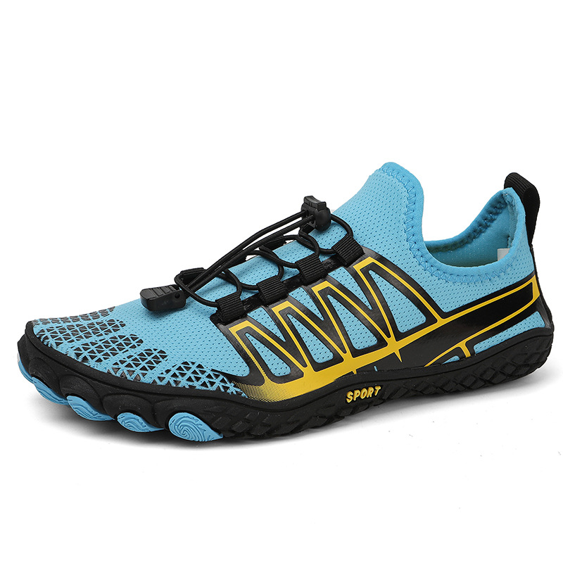 Cross-Border Direct Sales Outdoor Wading Shoes for Men and Women, Non-Slip, Scratch-Resistant, Quick-Drying Swimming Shoes, Beach Diving Shoes, Leaking Shoes