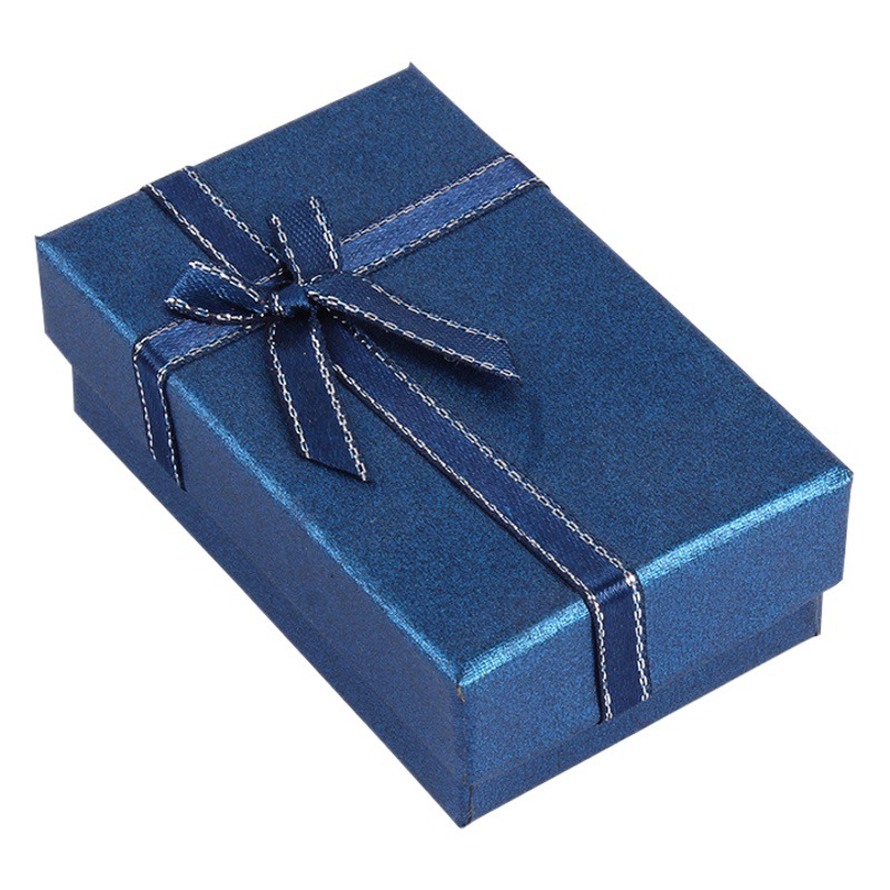 Pearlescent cloud jewelry box heaven and earth cover gift box 5*8 necklace ring packaging carton 7*9 jewelry packaging box