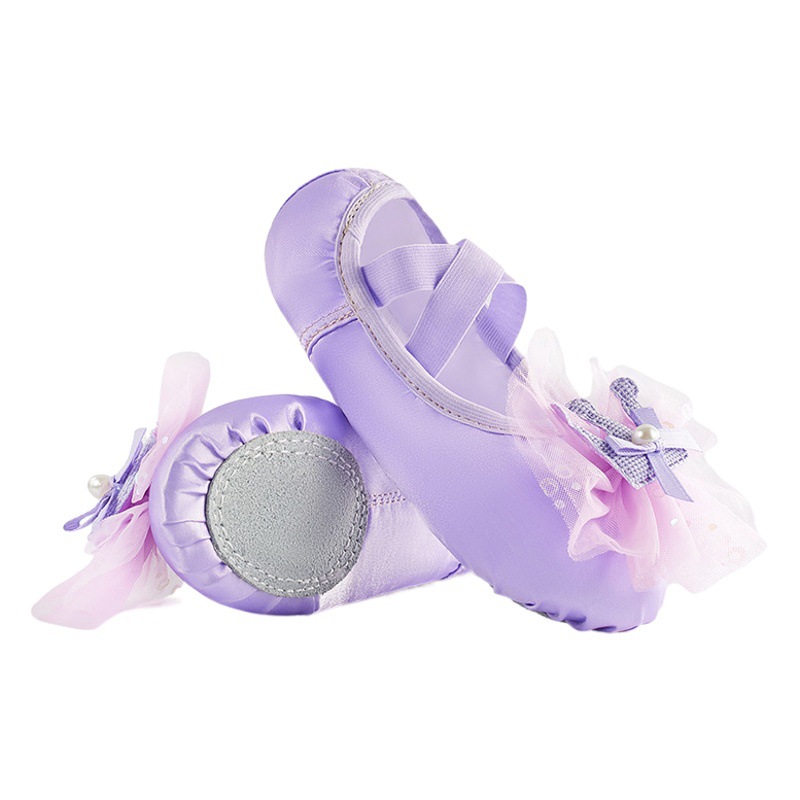 Dance Shoes Children's Women's Ballet Stereo Crown Chinese Dance Performance Cat Claw Shoes Body Practice Dancing Shoes Cross Border