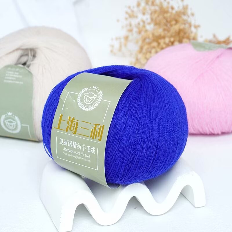 Merino wool material soft and delicate spring autumn winter suitable crochet hat scarf sweater