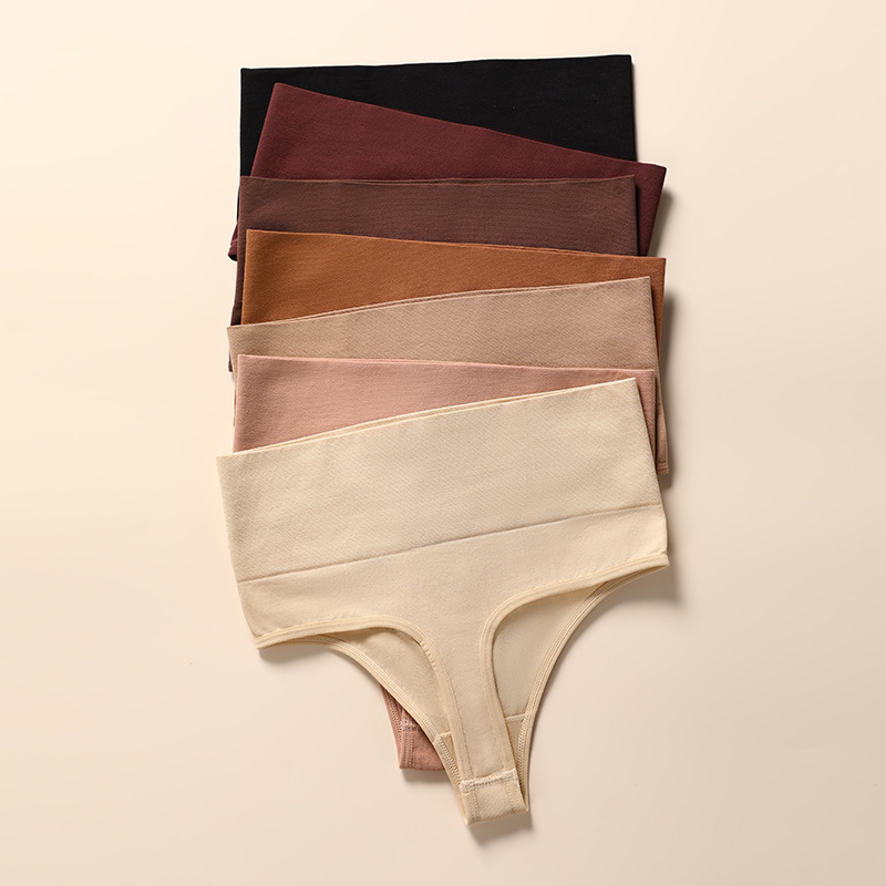 European and American plus size underwear ladies sexy seamless thong waist quick-drying exercise yoga thong underwear wholesale