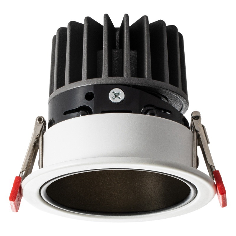 Anti-glare spotlights without main lights embedded household spotlights small hill ceiling narrow border COB wall washing spotlights