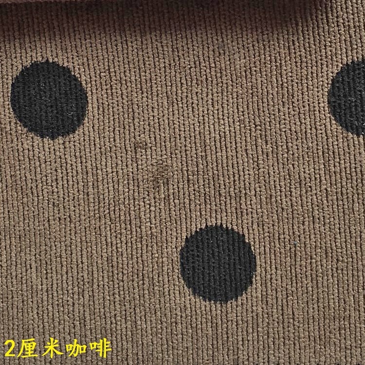 Diameter 2cm Floral Polka Dot Geometric Corduroy Fabric 21 Corduroy Autumn and Winter Clothing Print Fabric