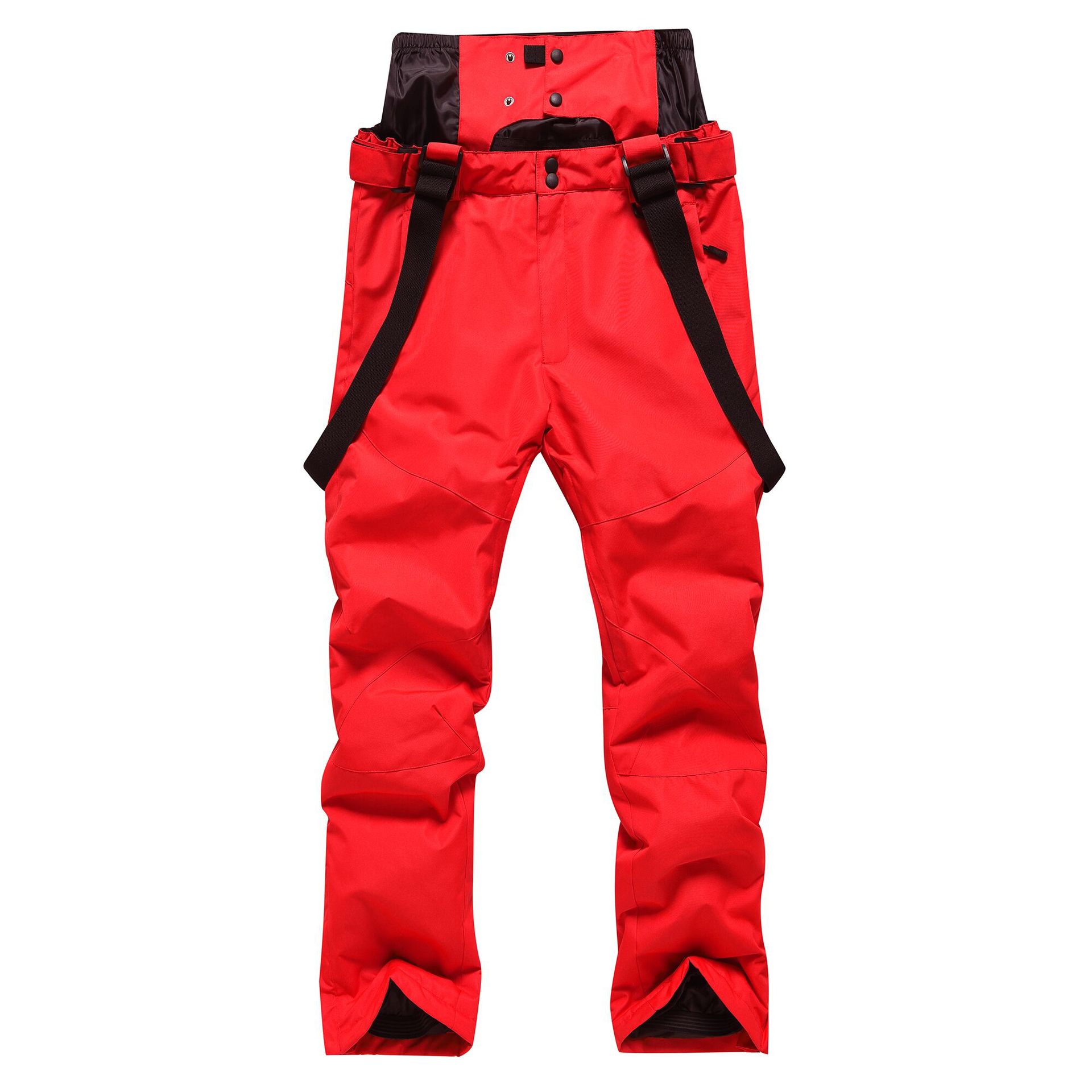 Picture of 2022 new ski pants men's and women's plus size warm veneer double waterproof windproof pants e-commerce support a generation of hair