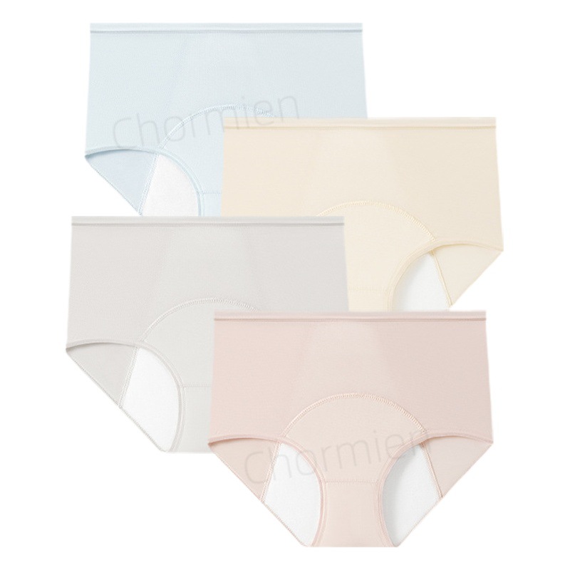 Foreign Trade Cross-border Thin Physiological Underwear Leak-proof Women's Big Aunts Menstrual Breathable Hygienic Underwear