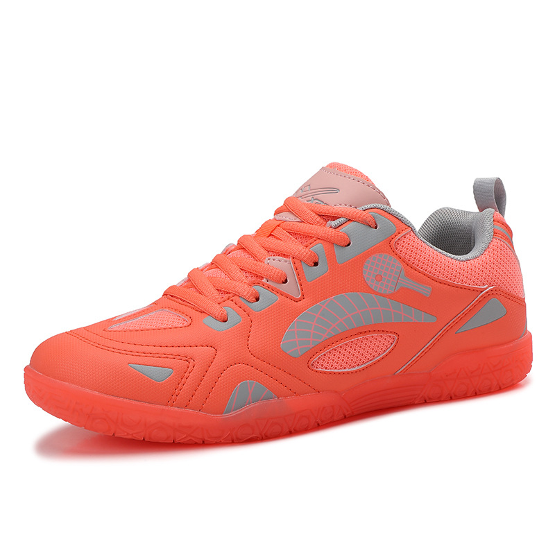 in stock table tennis shoes men and women with badminton shoes breathable non-slip training shoes student shock absorption Jinjiang sneaker