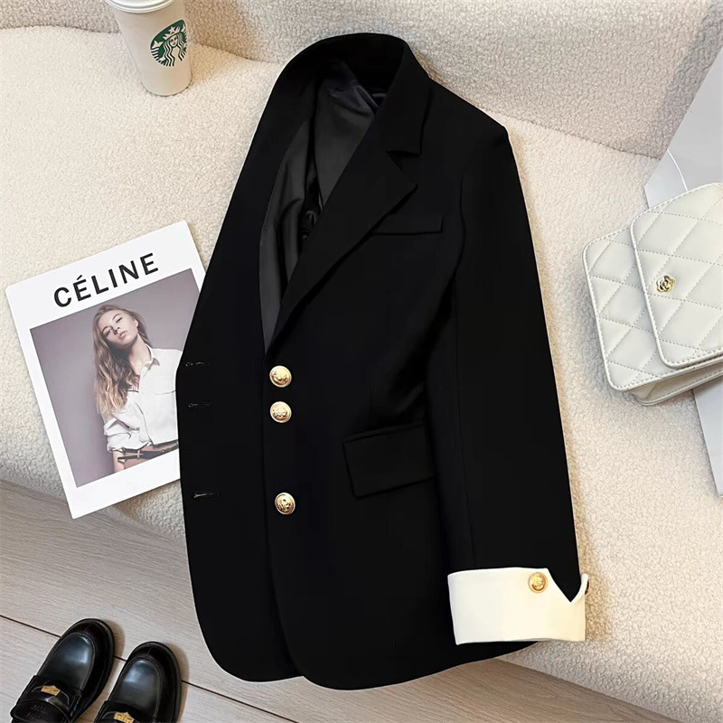 Picture of White Suit Jacket for Women 2025 Spring New Style Casual Elegant Lady High-End Street Style Popular Suit This Year