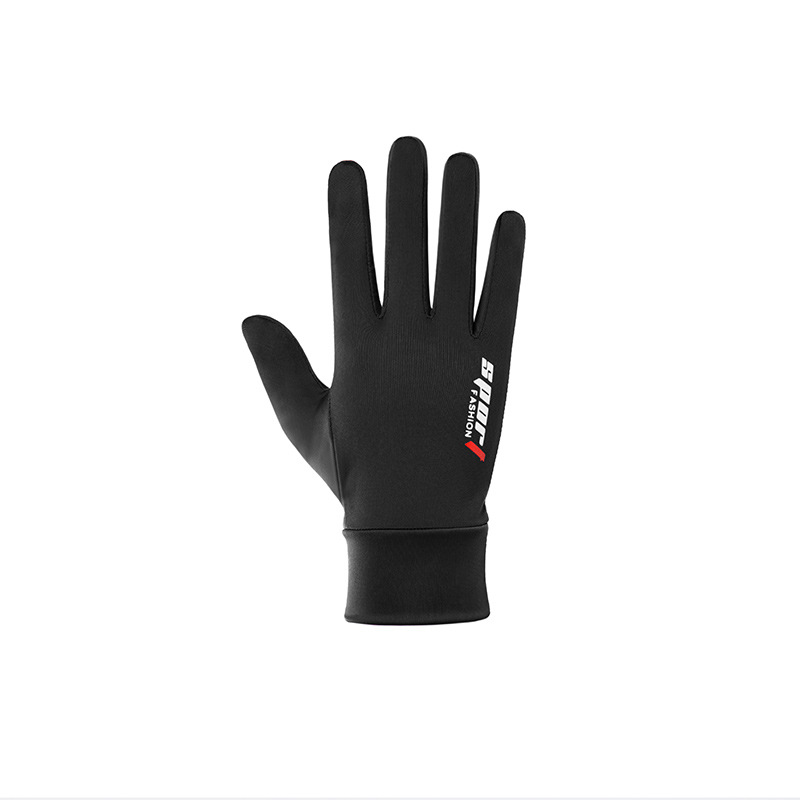 Picture of Sun Protection Gloves for Men, Summer Half-Finger Thin Non-Slip Ice Silk Gloves for Driving, Cycling, Fishing, Half-Finger Gloves