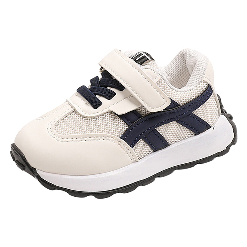 2025 Spring and Autumn New Little Boys Mesh Breathable Forrest Gump Shoes Little Girls Casual Soft Sole Anti-Slip Running Shoes