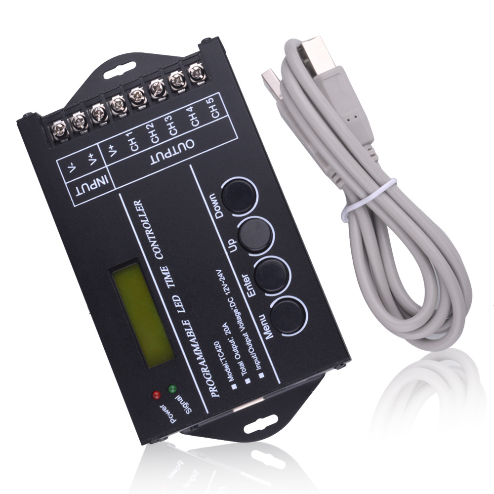 Picture of [Programming Time Controller] [Led Light Strip Dimmer] Tc420