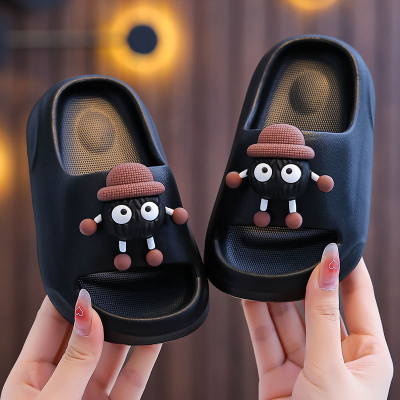 Children's Shoes Women's Shoes Boys and Girls Boys' Slippers Boys' Slippers Women's Cute Outer Wear Lightweight Soft Sole Sandals for Men