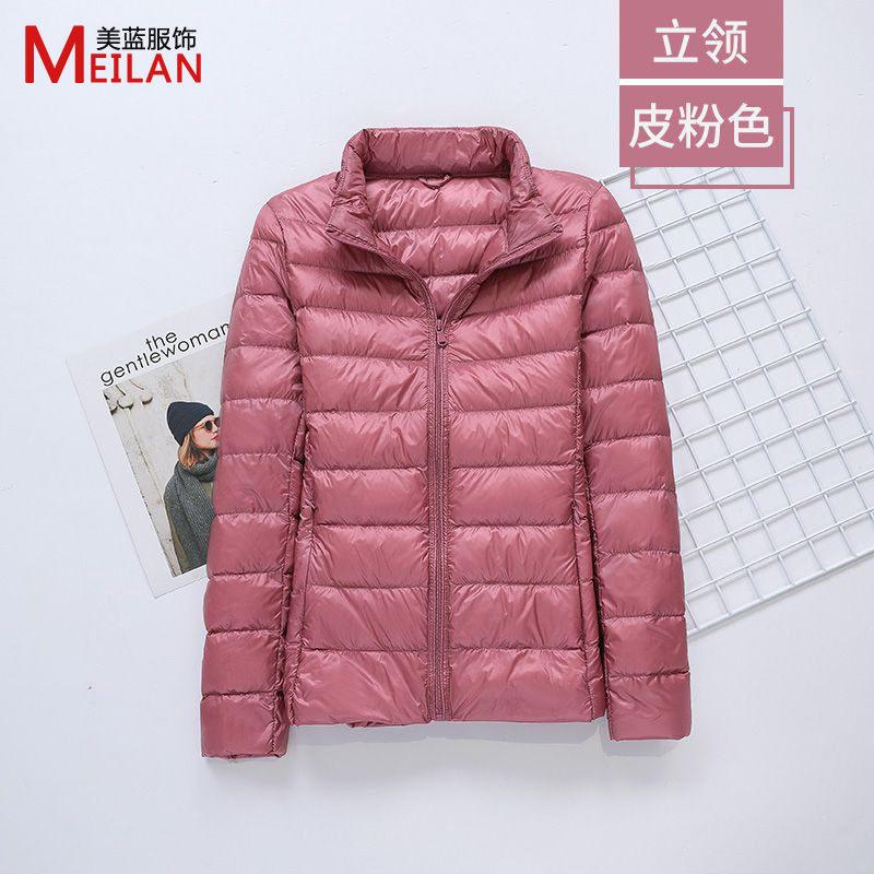 Picture of Women's down Jacket 2025 New Short Style Lightweight Thickened Warm Slim Fit Korean Style White Duck down Fashion Coat Wholesale