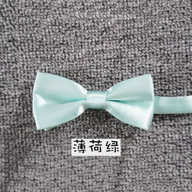 Picture of Factory direct solid color children's bow tie boys and girls Baby double bow kindergarten performance candy color wholesale