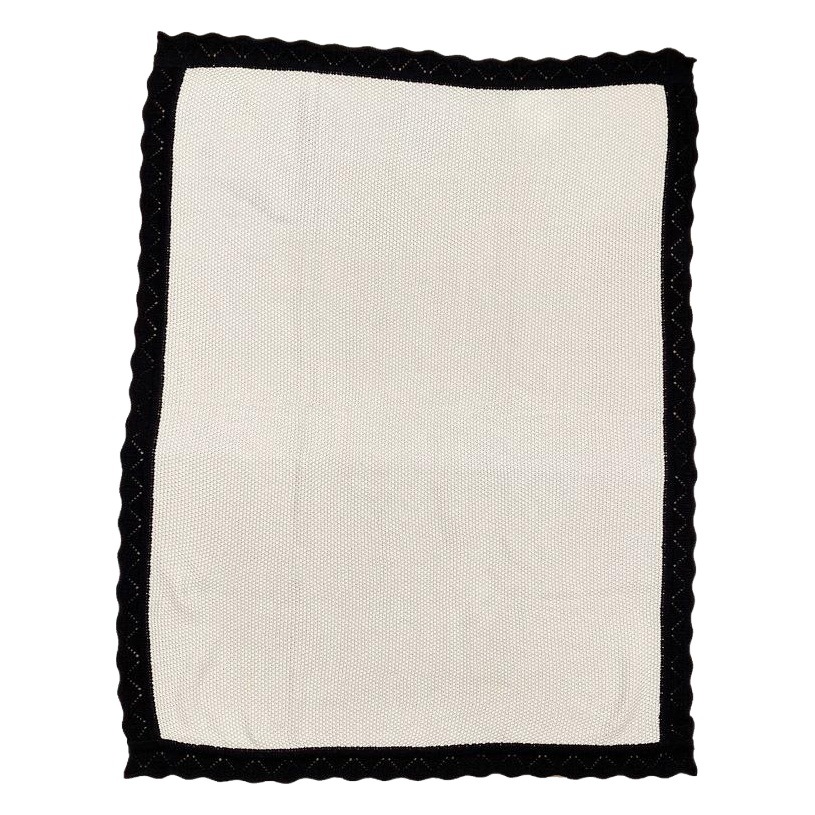Picture of INS Foreign Trade Norway Nordic Baby Cotton Knitted Blanket Baby Blanket Push Car Blanket Baby Blanket Line Blanket