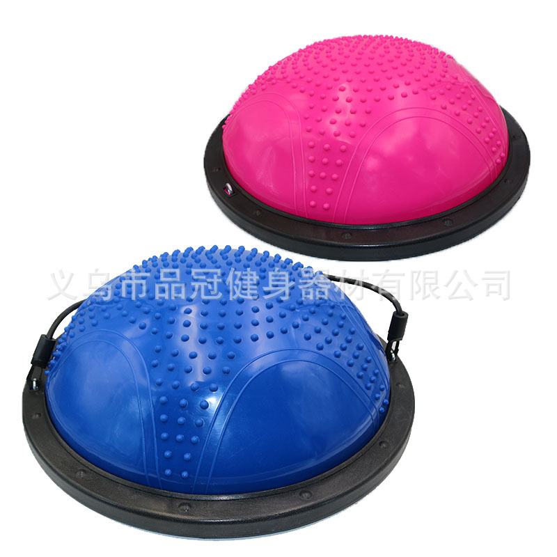 Picture of Wave Speed Ball 58cm Yoga Ball Semi-circular Balance Ball Thickened Non-slip Hemisphere Home Fitness Equipment Wave Speed Ball 46cm