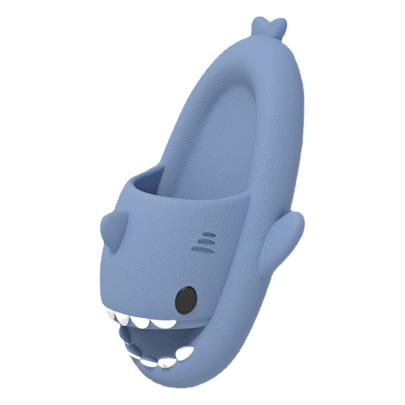 Necessary Thick-Soled Shark Couple's Large-Size Slippers for Big Feet, Women's Sandals, Men's Indoor and Outdoor Size 47