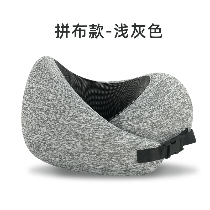 Picture of Travel U-shaped Aircraft Pillow Cervical Cervical Neck Protection Pillow Memory Foam U-shaped Pillow Collectable Folding Pillow