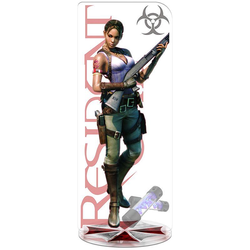Picture of Seamless Laminated CNC Carved biochemical crisis Evil Spirit Castle Fans Game Surrounding Acrylic Quality Brand