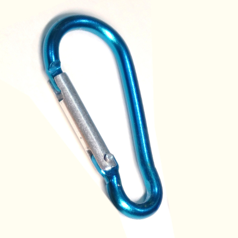 Picture of No.5 gourd buckle aluminum alloy spring mountaineering buckle mountain climbing backpack key chain outdoor quick hanging