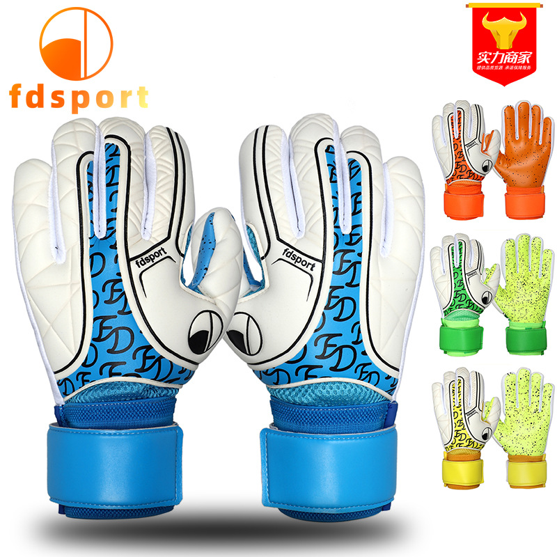 Factory Direct Sales Football Goalkeeper Gloves Royal Series 3.0 Graphite Sticky Latex All Sizes for Competition Use