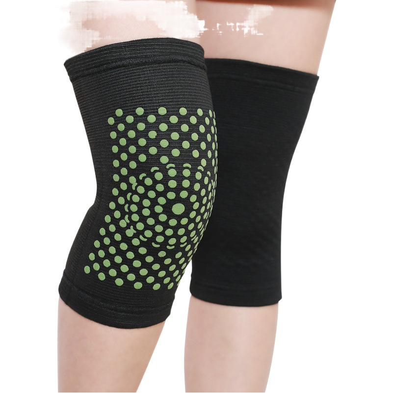 Mugwort Knee Pads with Fleece for Cold Legs, Joint Protection Against Cold, Warm Leg Guards for Middle-Aged and Elderly, Meniscus Support, Comfortable and Heating