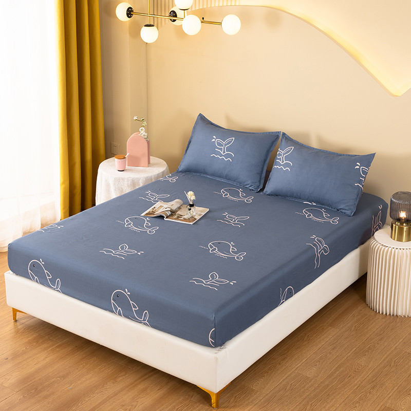 Picture of Printed Fitted Bed Sheets, Simmons Protective Dust Cover, All-Inclusive Elastic Bed Cover, No Pilling, No Shrinkage