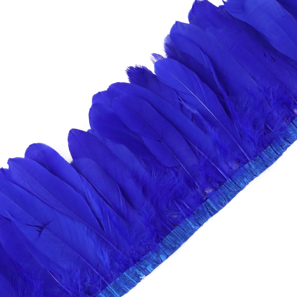 Picture of Goose feather large floating cloth belt/edge DIY handicraft accessories stage performance clothing accessories manufacturers in stock sales