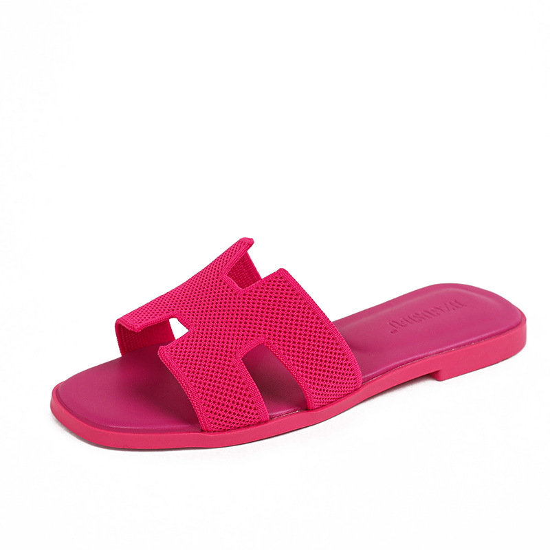 Picture of Slippers Women's Outer Wear 2025 New Summer Fashion All-match Flat Slippers Beach Travel Sandals Comfortable