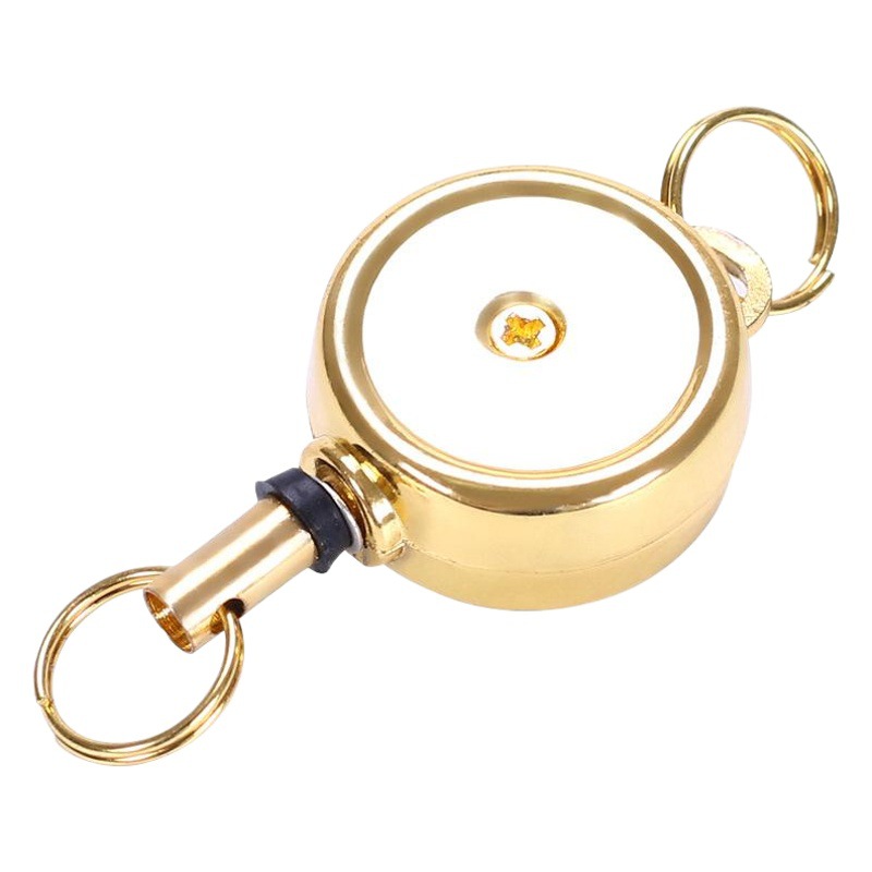 Autumn Rain 2.0cm Outdoor Round Easy Pull Creative Fashion Zinc Alloy Easy Pull Buckle Color Telescopic Buckle Bag Buckle